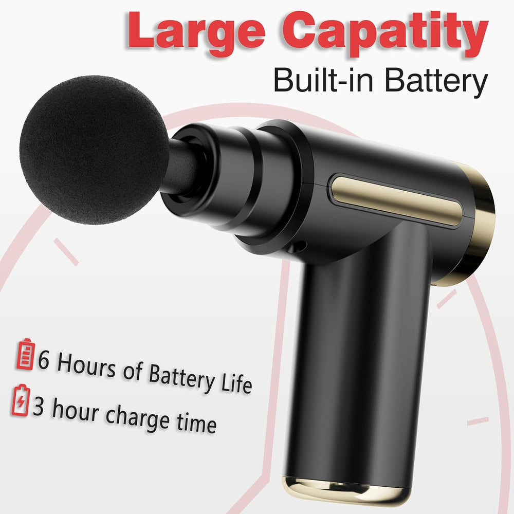 4 In 1 Portable Massage Gun | Deep Muscle Massage