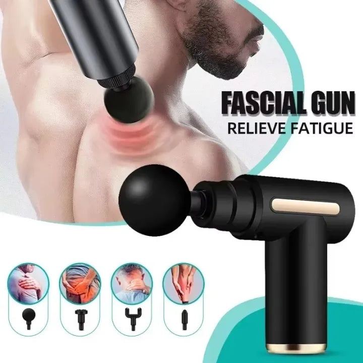 4 In 1 Portable Massage Gun | Deep Muscle Massage