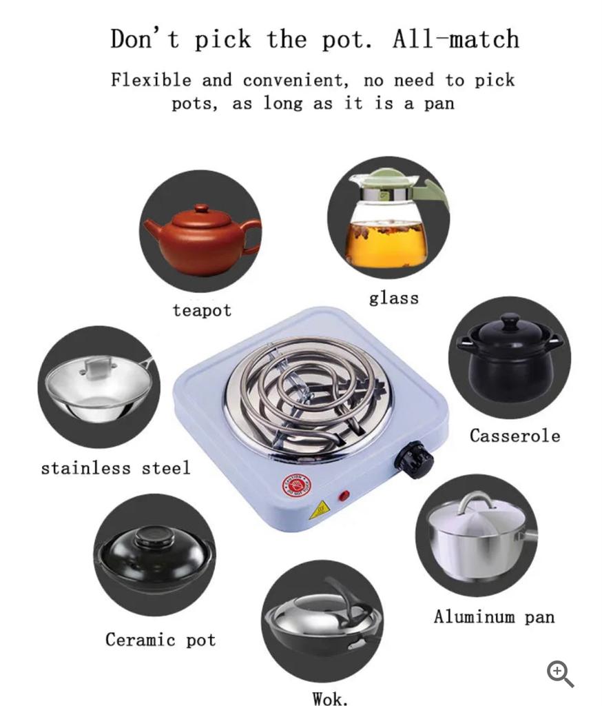Electric Stove | Electric Hot Plate Stove | Electric Cooker | Electric Coil Cooking Stove