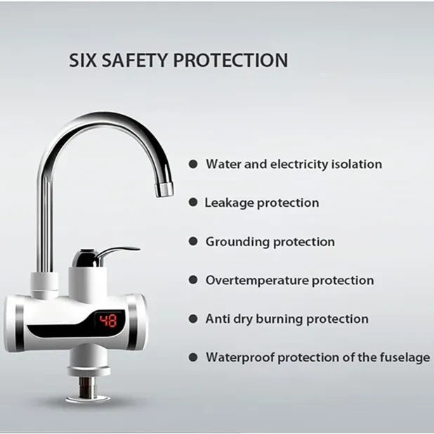 Instant Electric Hot & Cold Water Tap | Electric Faucet Tap