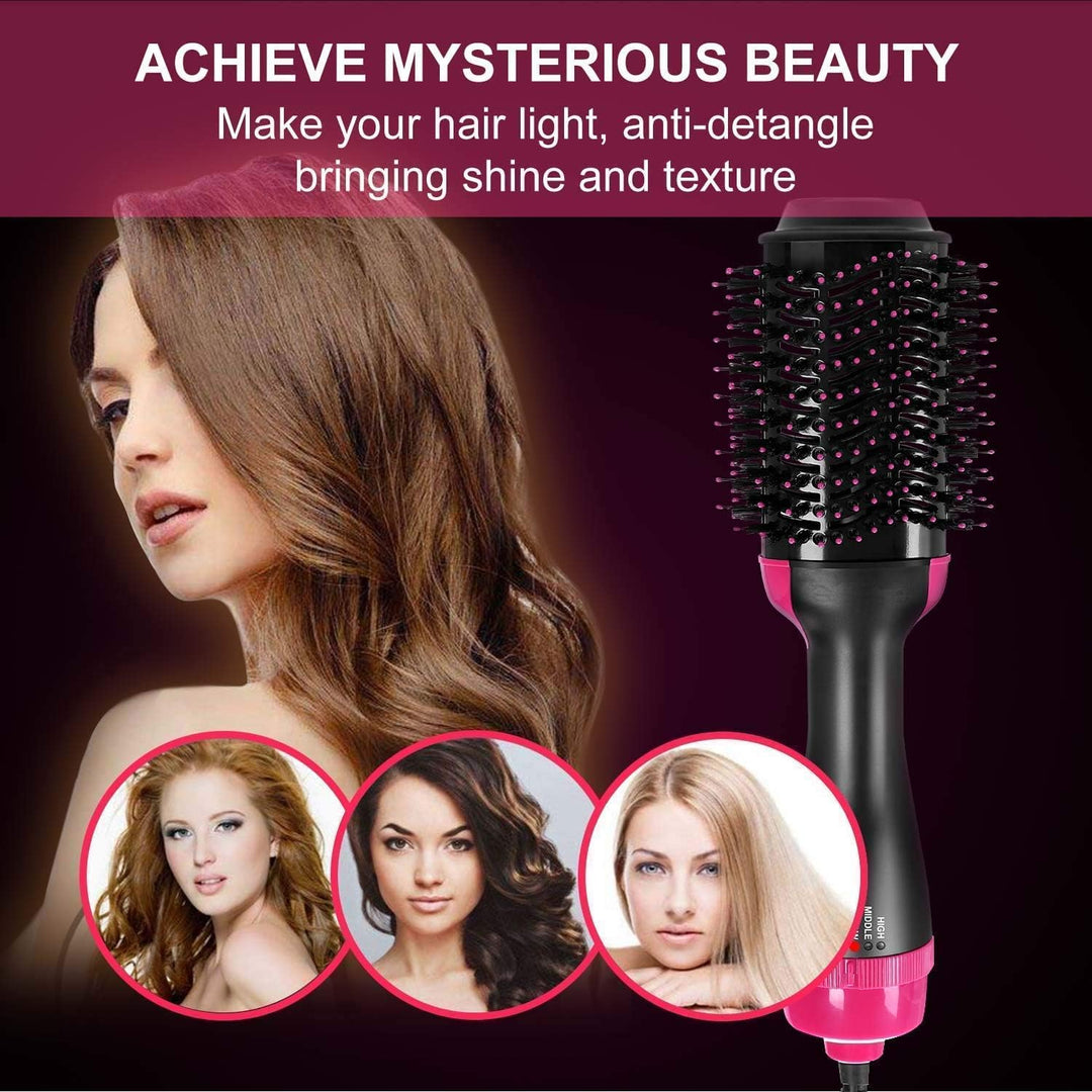 One Step 3 in 1 Hair Dryer & Styler | Hot Air Brush | Hair Straightener & Curler