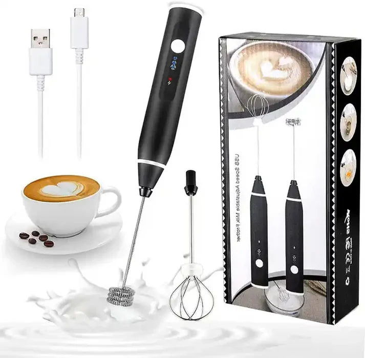 Rechargeable Electric Coffee Mixer Egg Beater