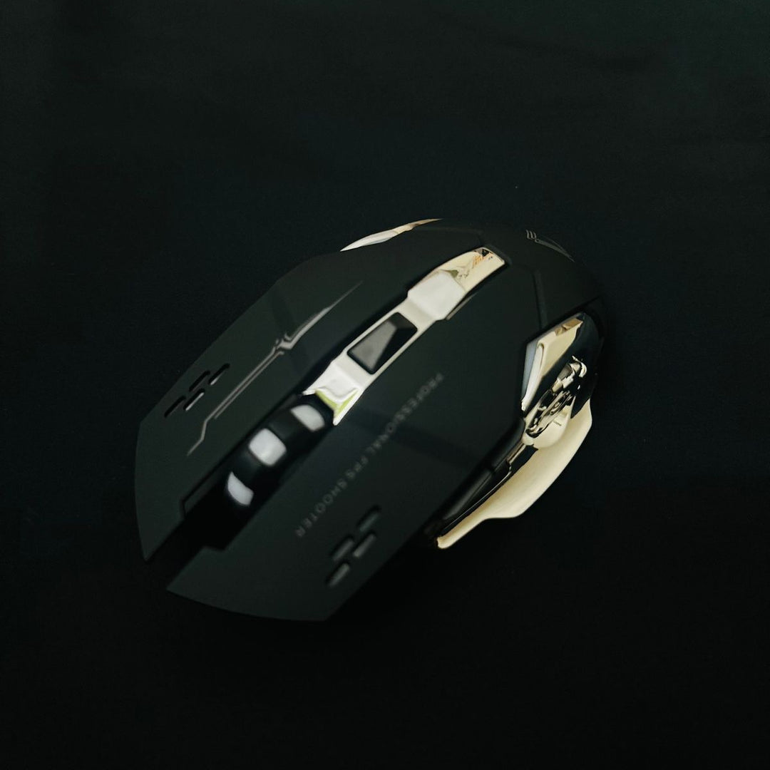 Wireless & Rechargeable Gaming Mouse LED Light Mouse