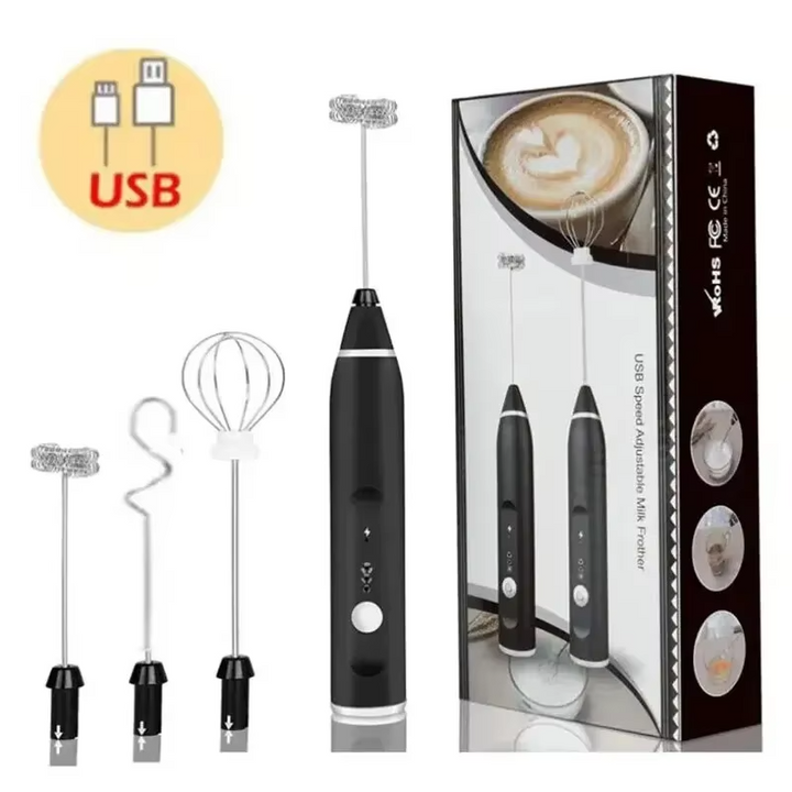 Rechargeable Electric Coffee Mixer Egg Beater