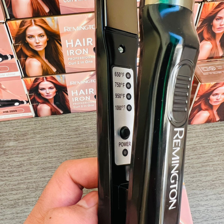 Remington Sleek & Curl 2-in-1 Hair Straightener and Curler