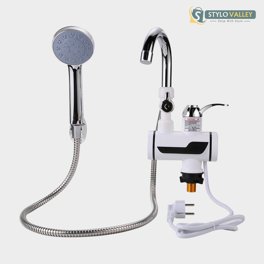 Instant Electric Water Heating Tap With Shower