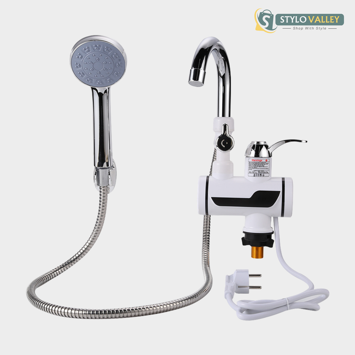 Instant Electric Water Heating Tap With Shower