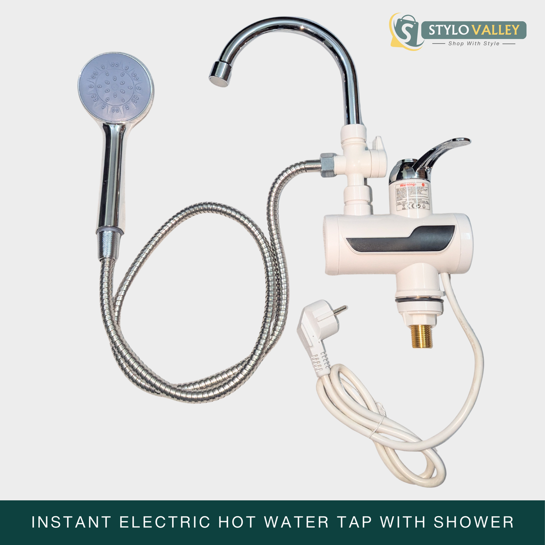 Instant Electric Water Heating Tap With Shower