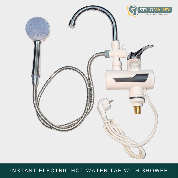Instant Electric Water Heating Tap With Shower